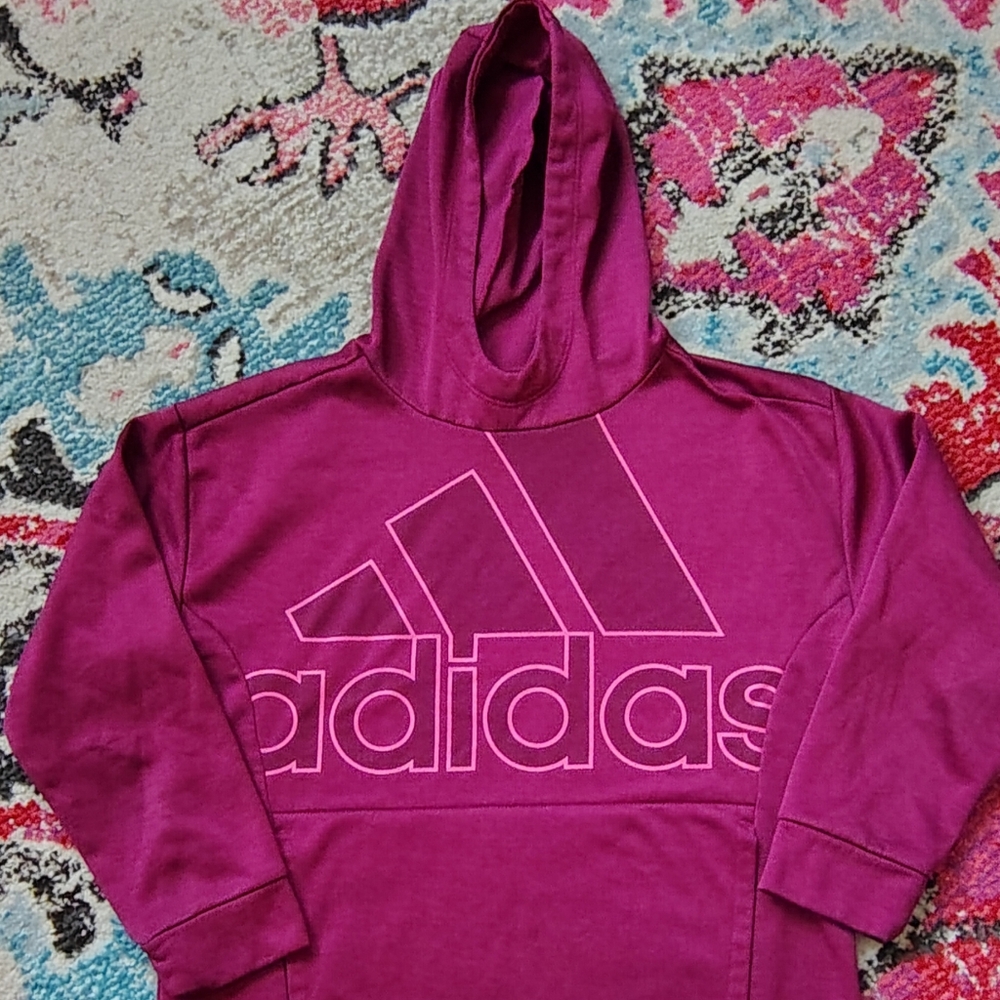 Adidas Bright Magenta Hoodie